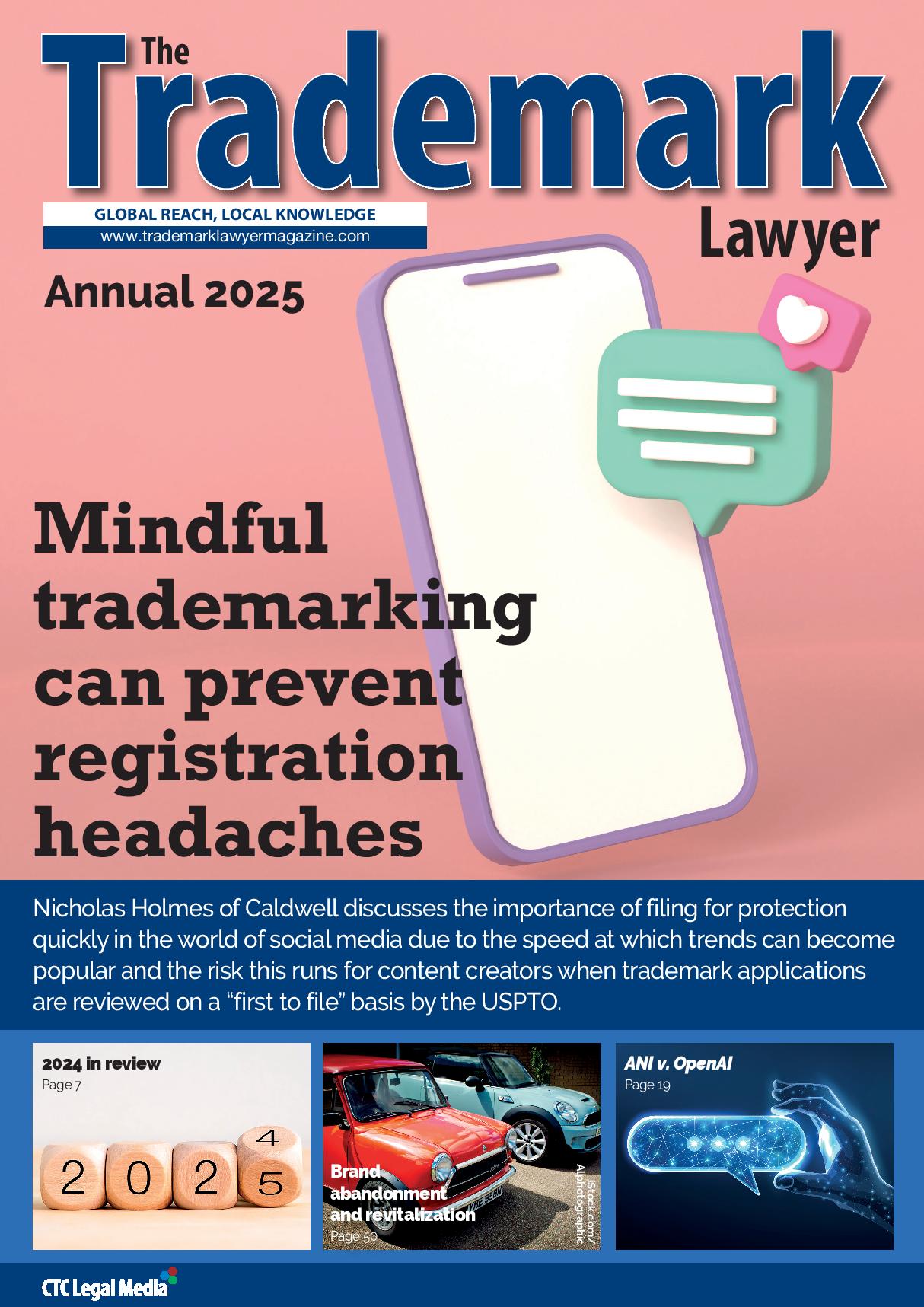 The Trademark Lawyer Annual 2025