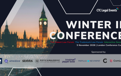 Winter IP Conference 2026: 5 November, London UK